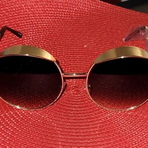 Caps style round sunglasses